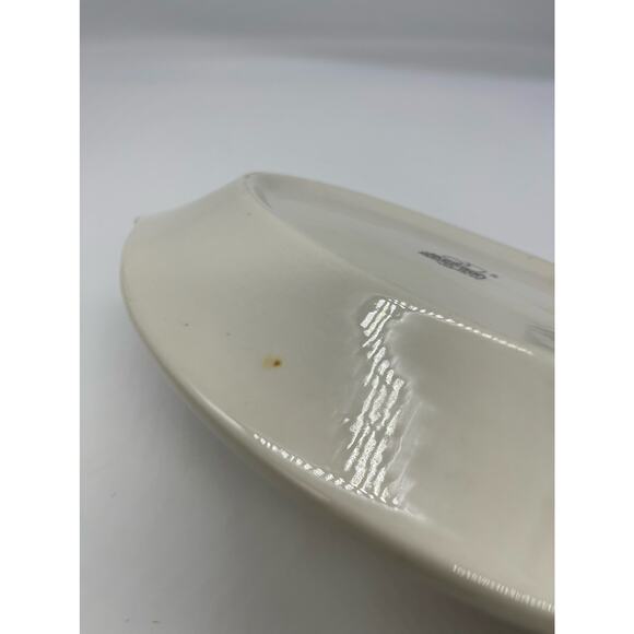 Vintage Jackson Custom China Serving Platter 11.75" x 8.5" Falls Creek PA USA - Picture 5 of 7